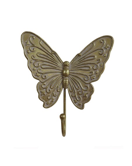 PATERE PAPILLON POLYRESINE 13.8X4X15 CM