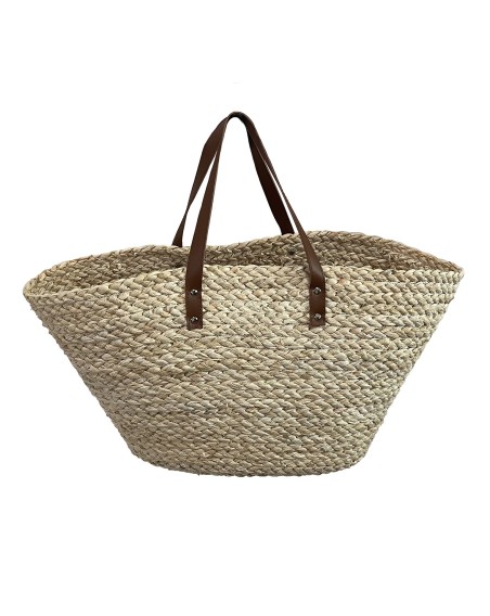 PANIER FIBRES NATURELLES POIGNEES