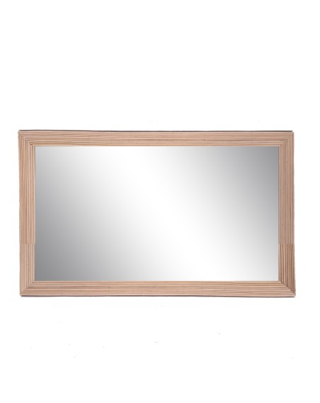 MIROIR ROTIN CLAIR 60X40 CM