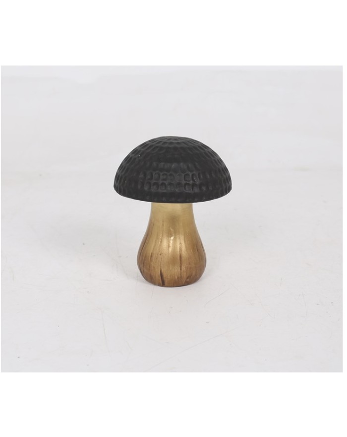 CHAMPIGNON DECORATIF EN CERAMIQUE 17 X 12 CM