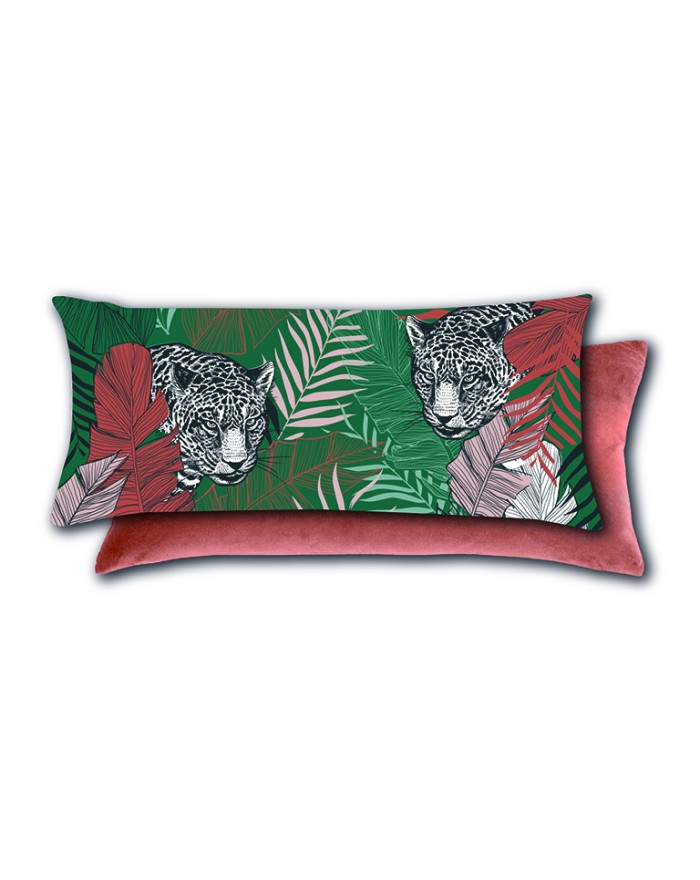 COUSSIN ANOUCH VELOURS 30X70CM  JUNGLE