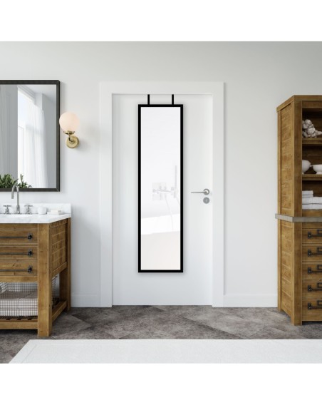 MIROIR DE PORTE DERRY NOIR 30X120 CM