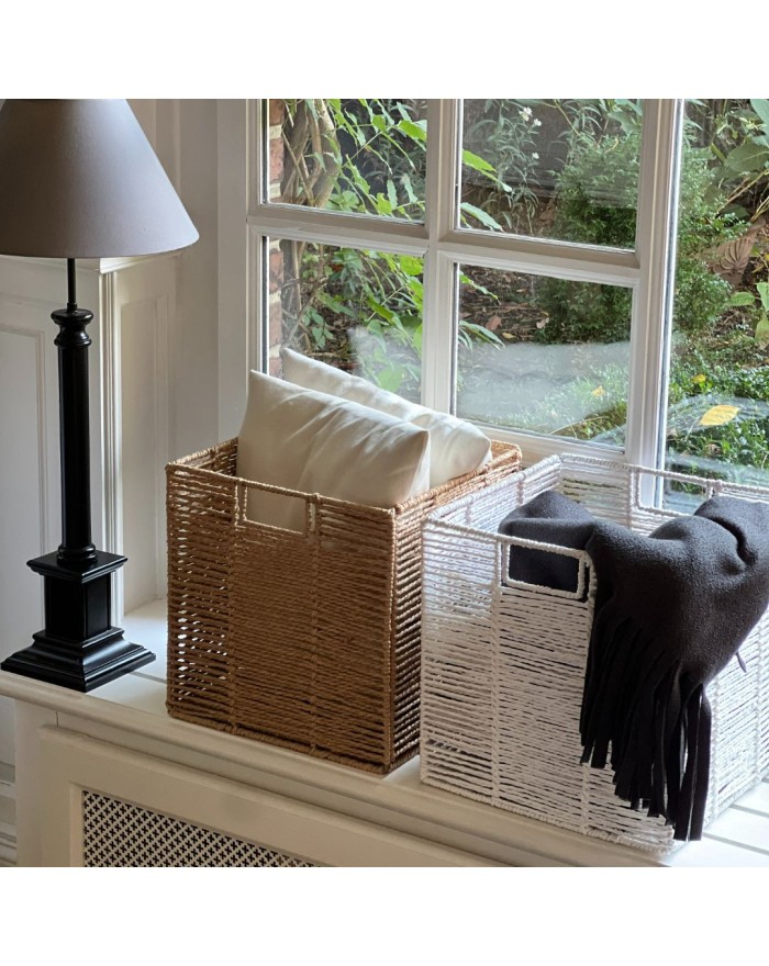 PANIER CUBE PLIABLE CORDE PP