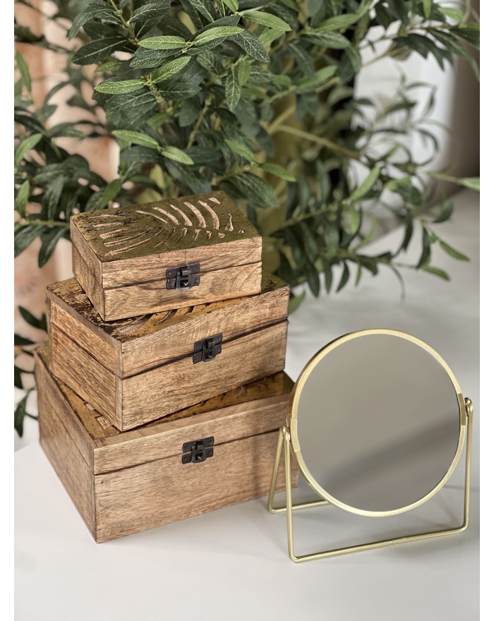 MIROIR JOY DORE A POSER 18X8X20 CM