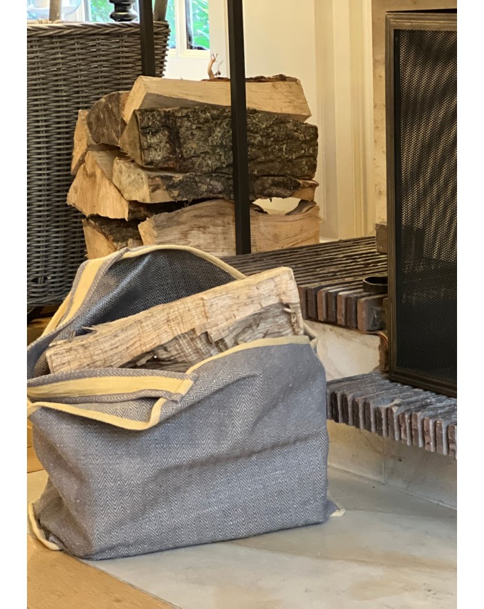 PANIER DE RANGEMENT BUCHES HILMA