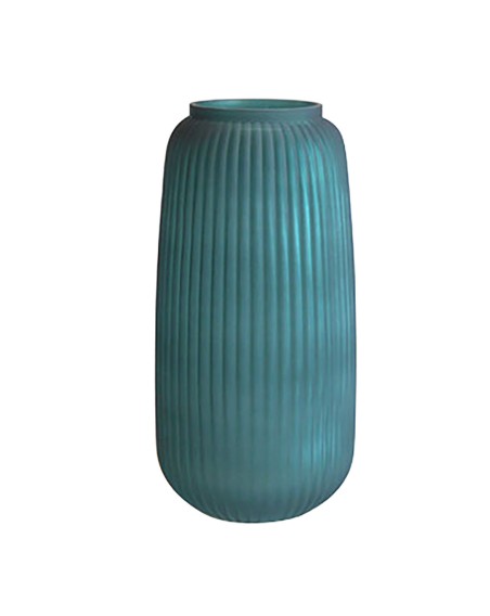 VASE TANIS VERRE GIVRE H 30 CM