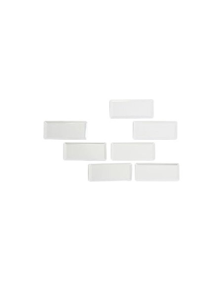 LOT  7 MIROIRS METRO-14,8X7,4 CM/ PCE