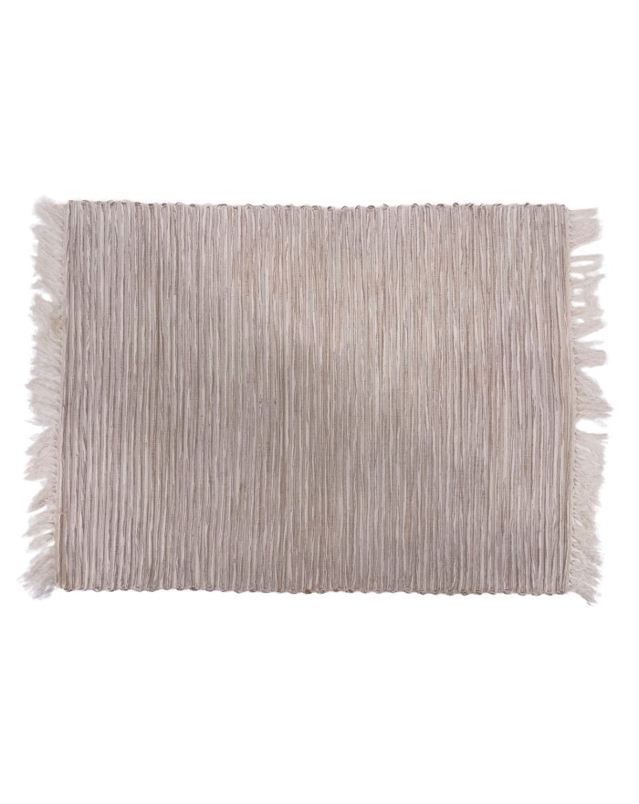 SET DE TABLE COTELE FINITION FRANGES