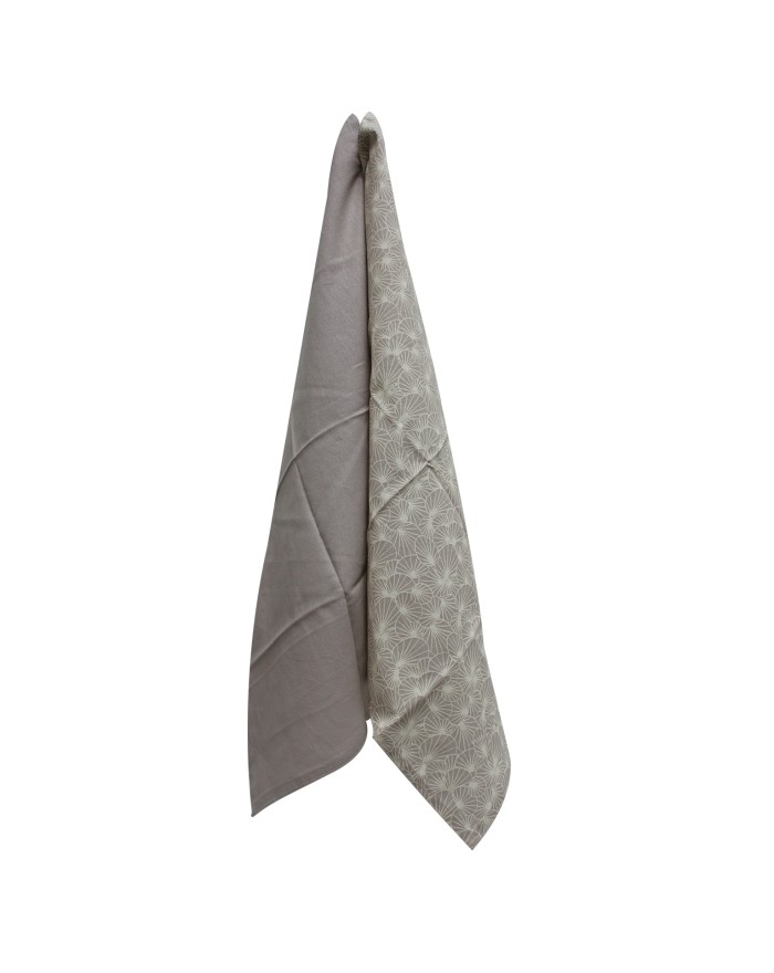 LOT 2 TORCHONS UNI/IMPR  2 ASS