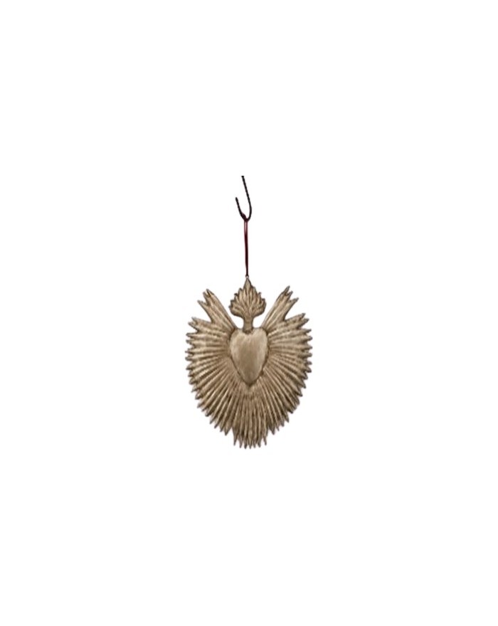 EX-VOTO METAL COEUR DIA 24 CM