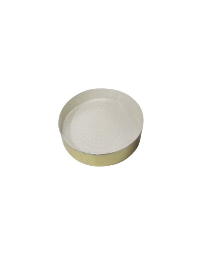 PLATEAU  METAL EFFET NACRE DIA 46CM
