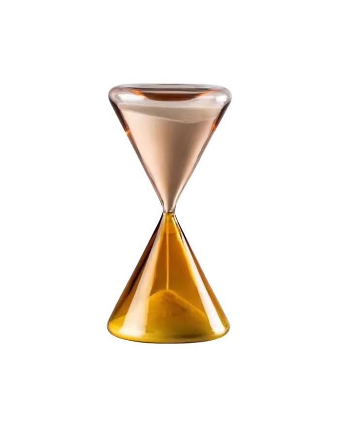 SABLIER VERRE TRIANGULAIRE H18CM
