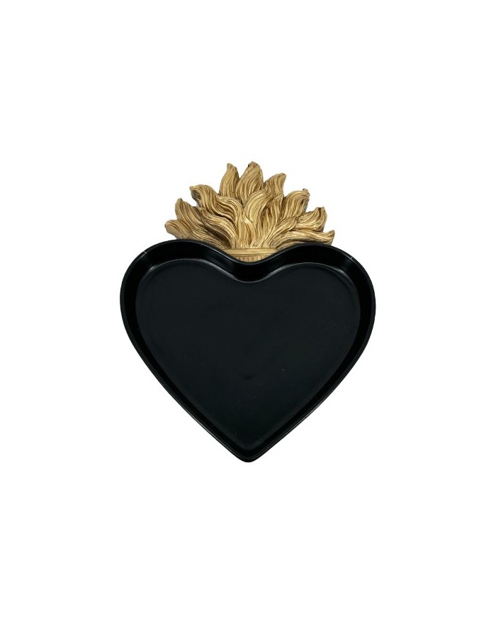 PLATEAU CUR EX-VOTO RESINE  23X17CM