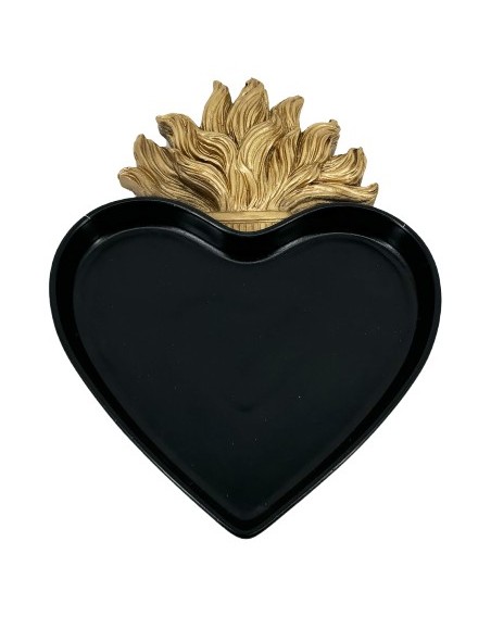 PLATEAU CUR EX-VOTO RESINE  23X17CM