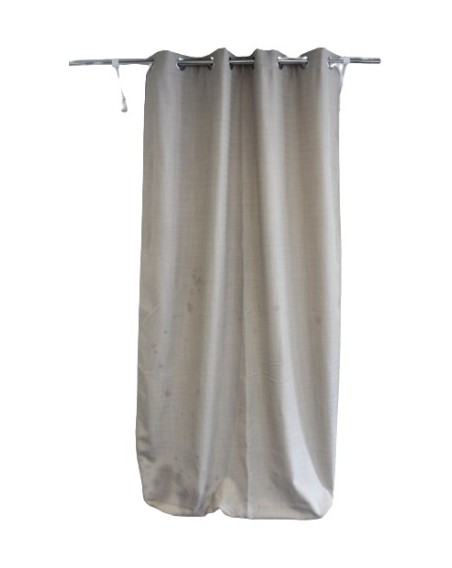 RIDEAU TUNDRA OCCULTANT THERMIQUE - GRIS CLAIR
