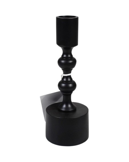 BOUGEOIR ALU LAQUE MAT H16CM