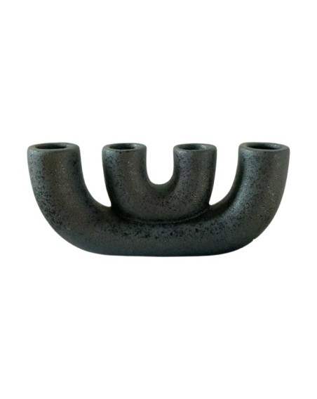 VASE PORCELAINE  4 ENTREES  24XH10 CM