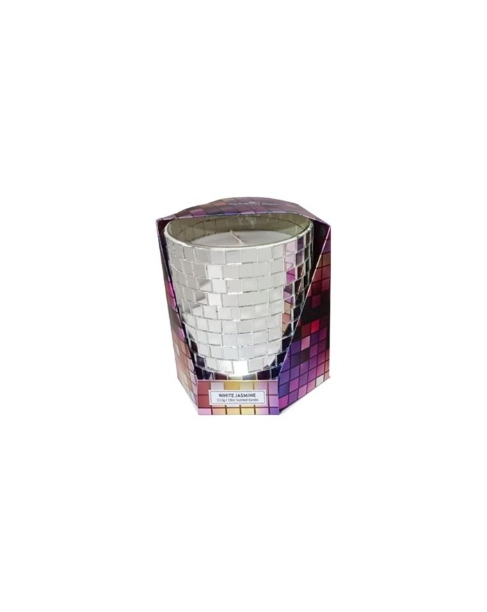 BOUGIE PARFUMEE 510G FACETTES MIROIR