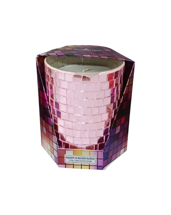 BOUGIE PARFUMEE 510G FACETTES MIROIR