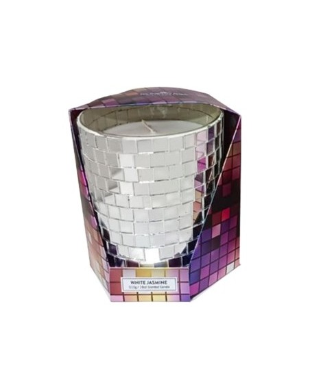 BOUGIE PARFUMEE 510G FACETTES MIROIR