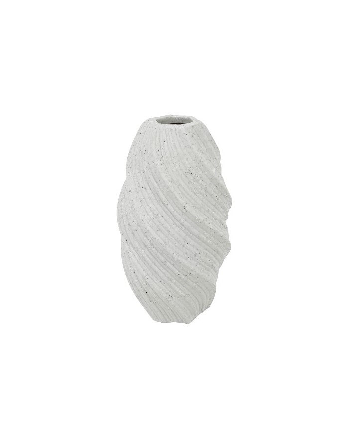 VASE PORCELAINE TWIST EFFET GRANIT 26 CM