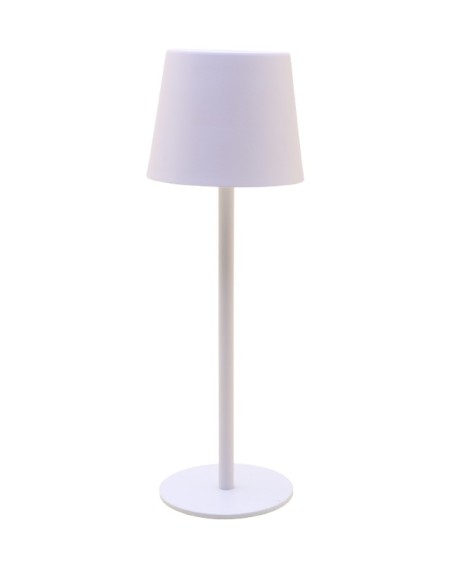 LAMPE USB METAL BLANC 27CM