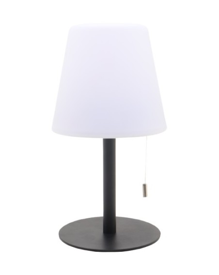 LAMPE USB METAL PP NOIRE 20CM IP44