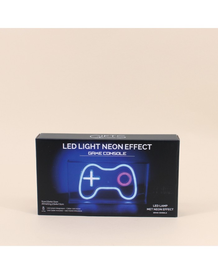 CADRE NEON CONSOLE USB 41X27CM