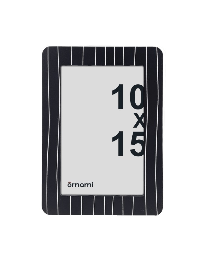 CADRE PHOTO 10X15 RAYE N&B