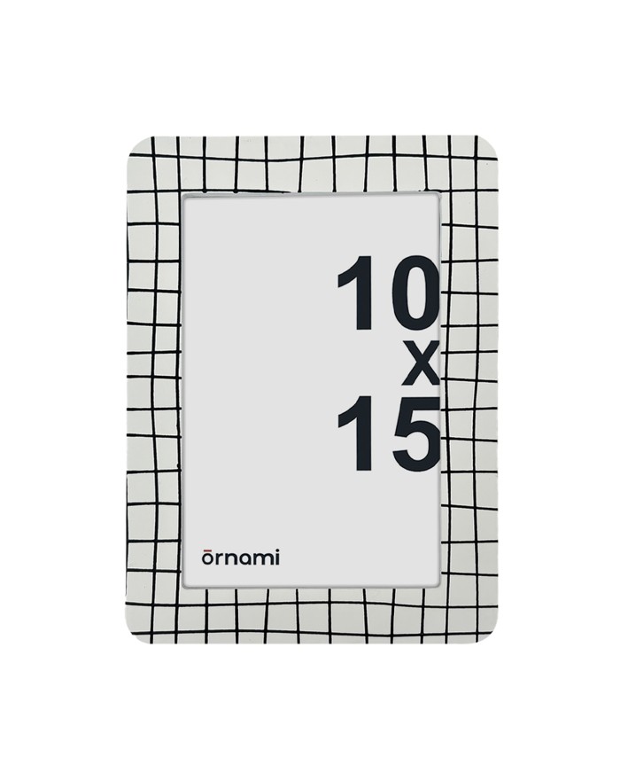 CADRE PHOTO 10X15 QUADRILLE...