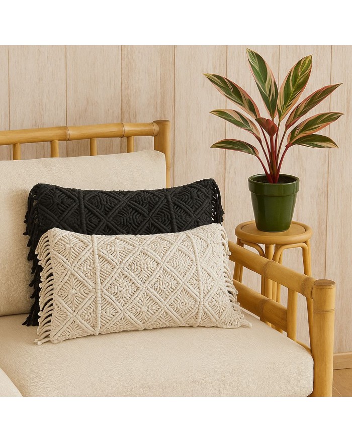 COUSSIN MACRAME  AYOG 40X60 CM