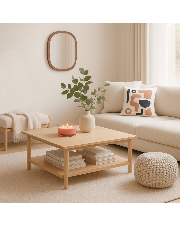 MIROIR FORME ORGANIQUE 45X65CM