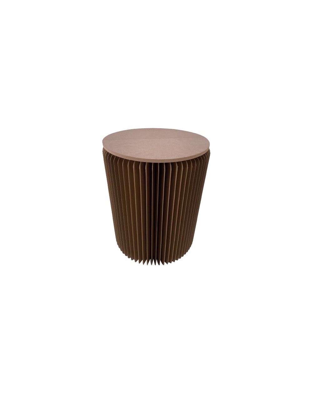 POUF PLIABLE CARTON  ASSISE MDF D30X38CM