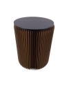 POUF PLIABLE CARTON ASSISE MDF COULEUR D30X38CM