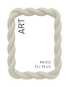 CADRE PHOTO TORSADE PS CREME 13X18CM