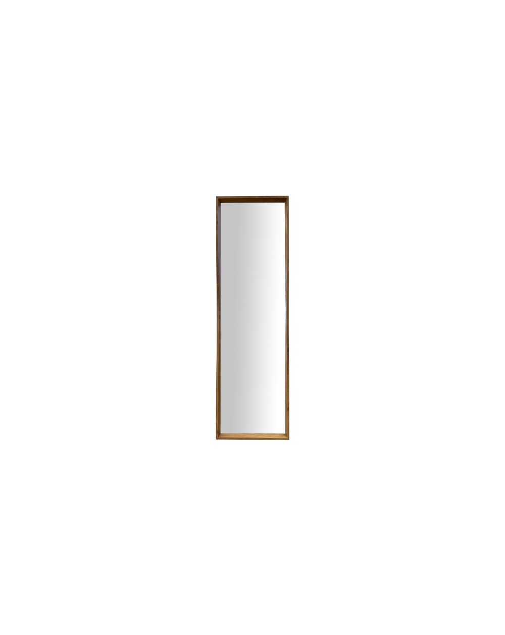MIROIR BOIS TON NOYER   40X140 CM