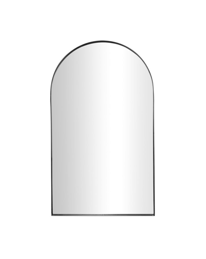 MIROIR ARCHE METAL  NOIR 60X100CM