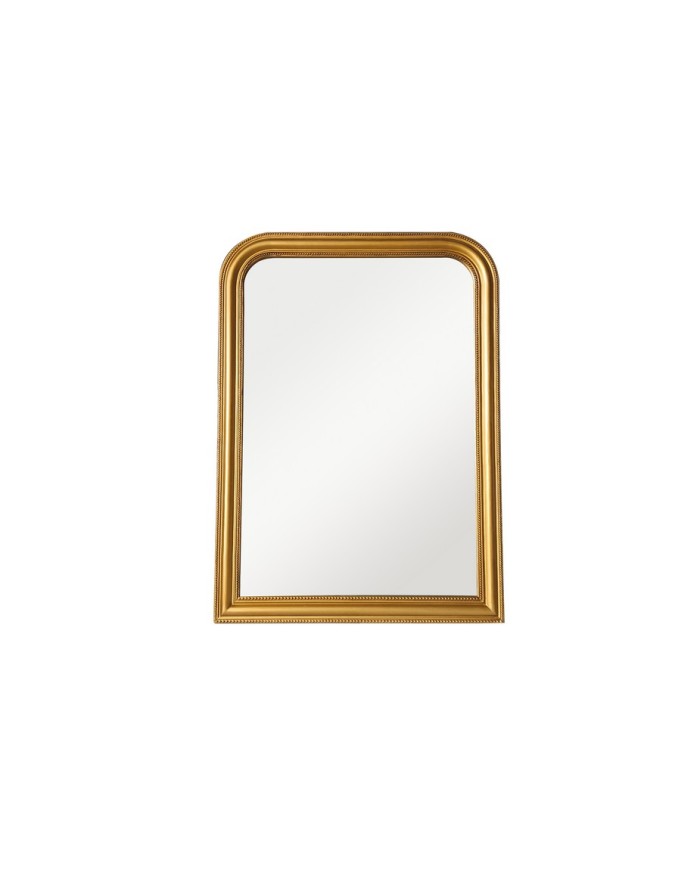 MIROIR ANGLES ARRONDIS   DORE 70X100CM