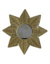 MIROIR FLEUR EFFET ROTIN D.50 CM