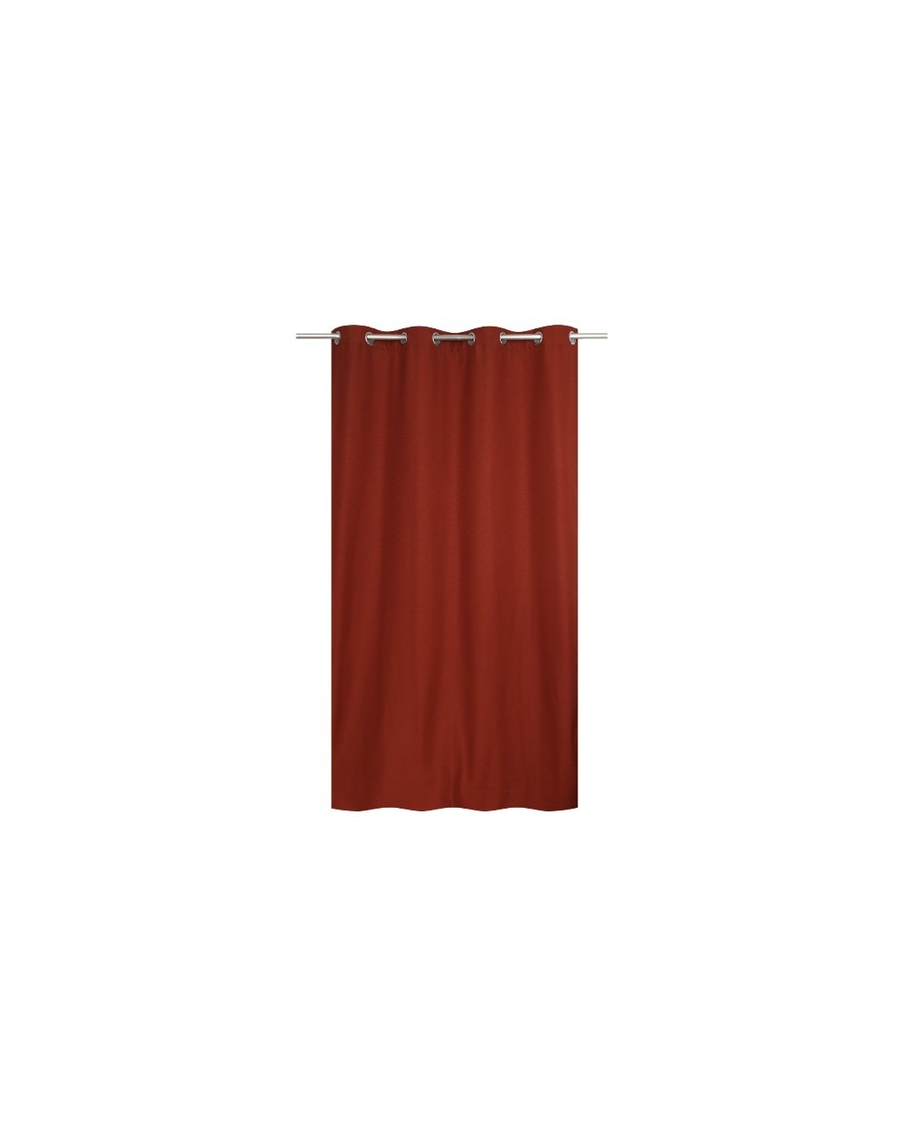 RIDEAU OCCULTANT THERMIQUE  DOUBLE  POLAIRE EPICE 140X240CM