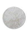 TAPIS FOURRURE  BEIGE  ANTIDERAPANT D90CM