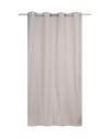 RIDEAU OCCULTANT THERMIQUE DOUBLE  POLAIRE CREME 140X240CM