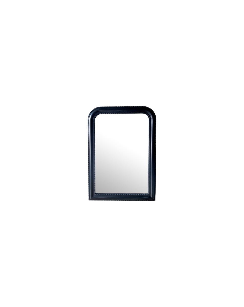 MIROIR ANGLES ARRONDIS NOIR 70X100CM