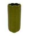 VASE CYLINDRIQUE  FESTONNE HT 20 CM