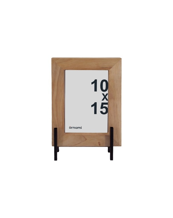 CADRE PHOTO SUR PIED METAL 21,5X14CM