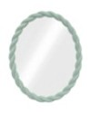 MIROIR TORSADE OVALE 30X40 CM