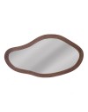 MIROIR ORGANIQUE ROTIN  FONCE  70X37CM