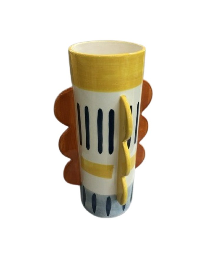 VASE IMPRIME  AILETTES 28CM