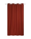 RIDEAU OCCULTANT THERMIQUE  DOUBLE  POLAIRE EPICE 140X240CM