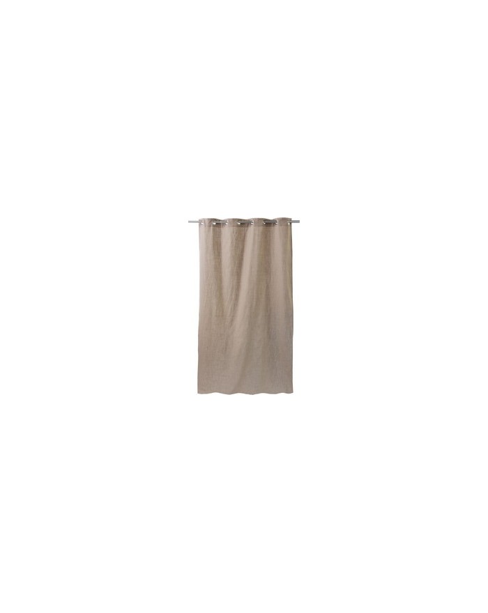 RIDEAU COTON BEIGE 140X250 CM